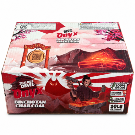 Jealous Devil ONYX Binchotan – премиум въглища за грил и BBQ, 4.5 кг